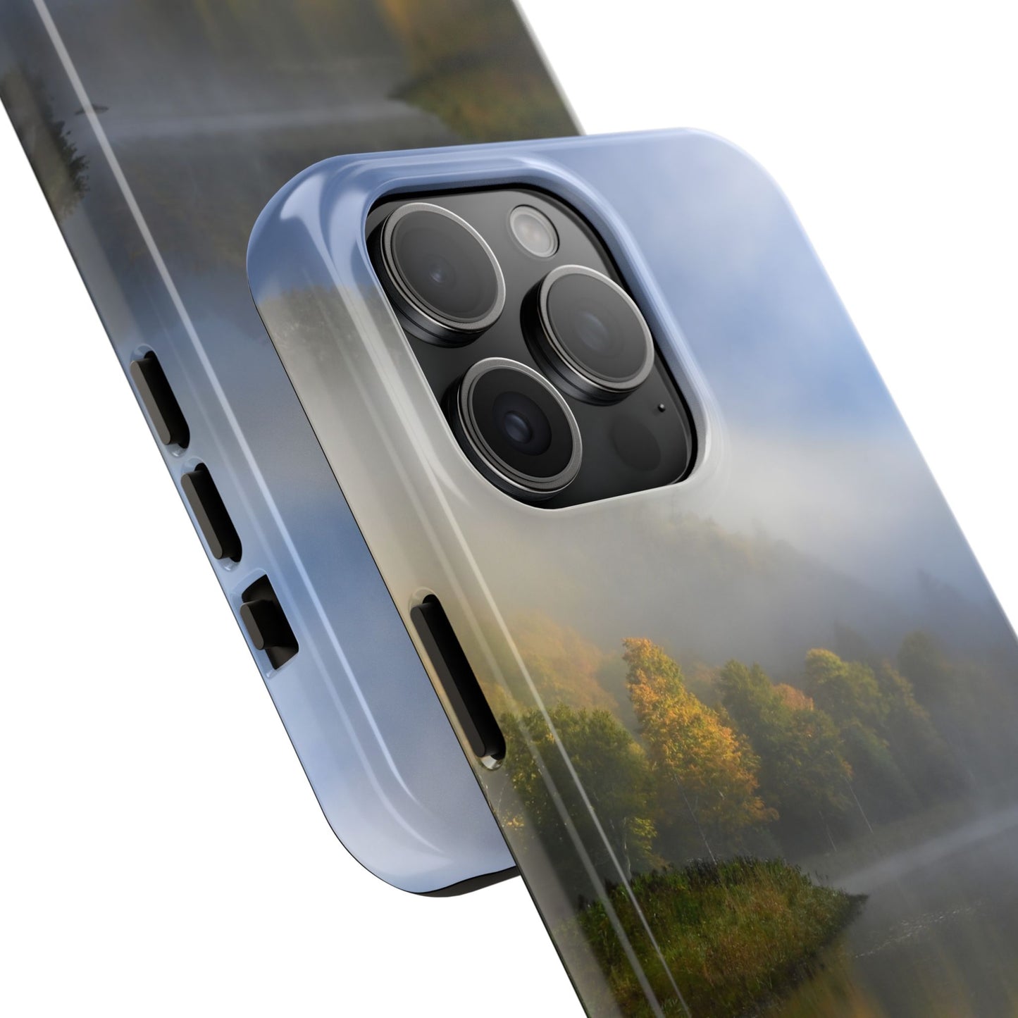 Impact Resistant Phone Case - Ausable River Autumn