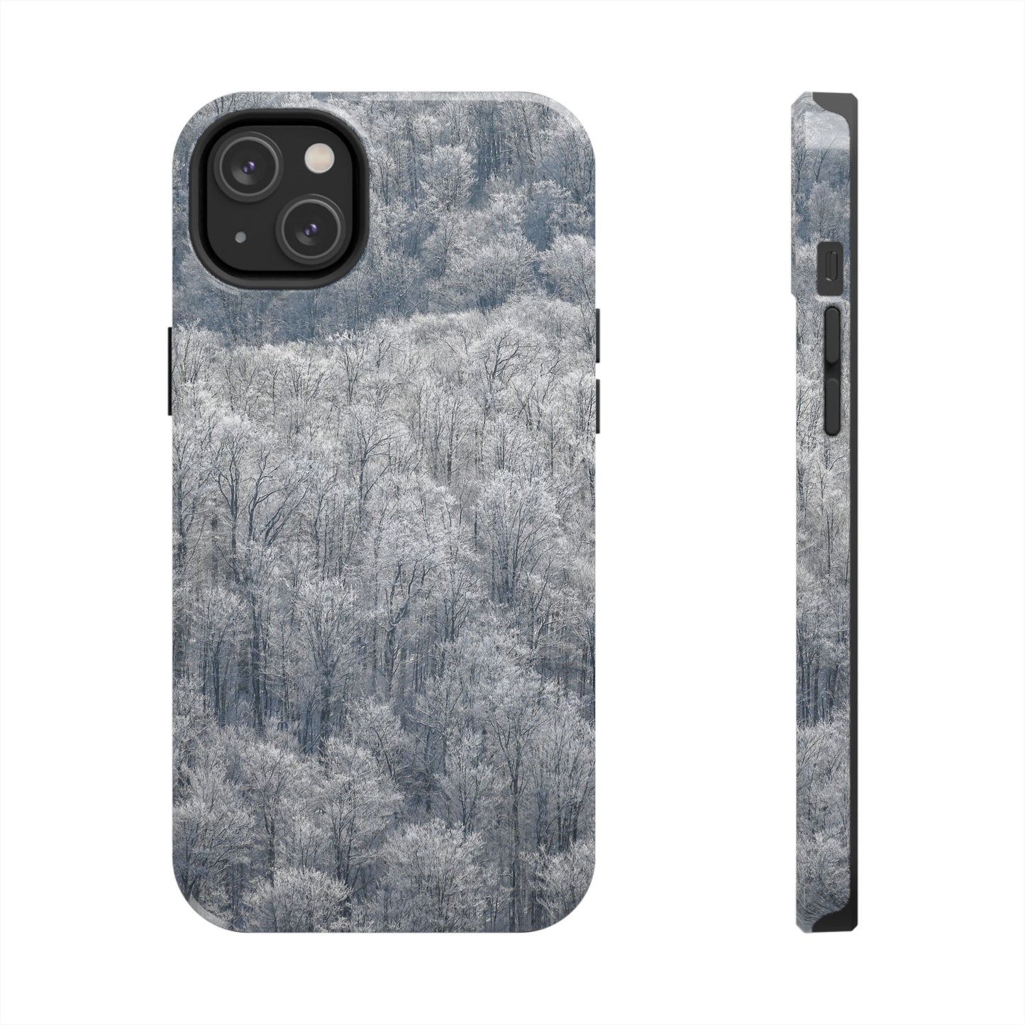 Impact Resistant Phone Case - Frozen trees