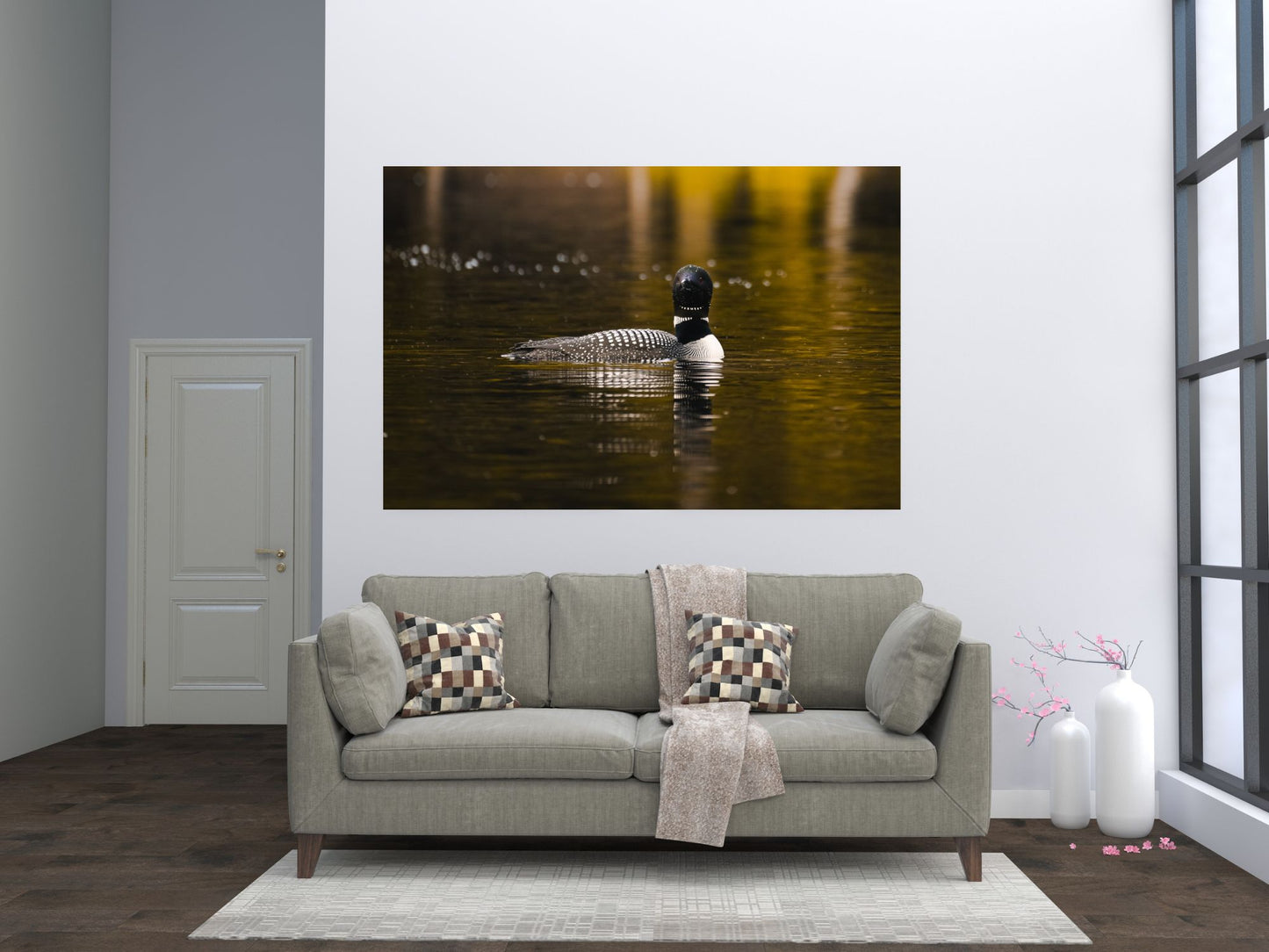 Serenity with the Common Loon