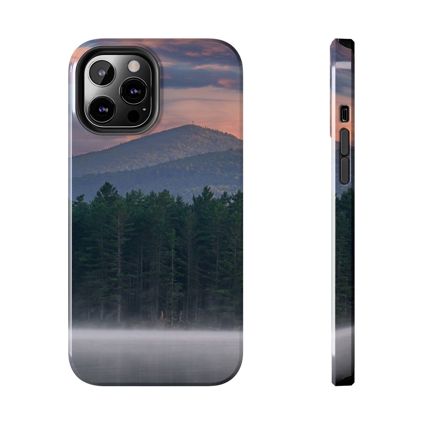 Impact Resistant Phone Case - Loon Lake Mountain