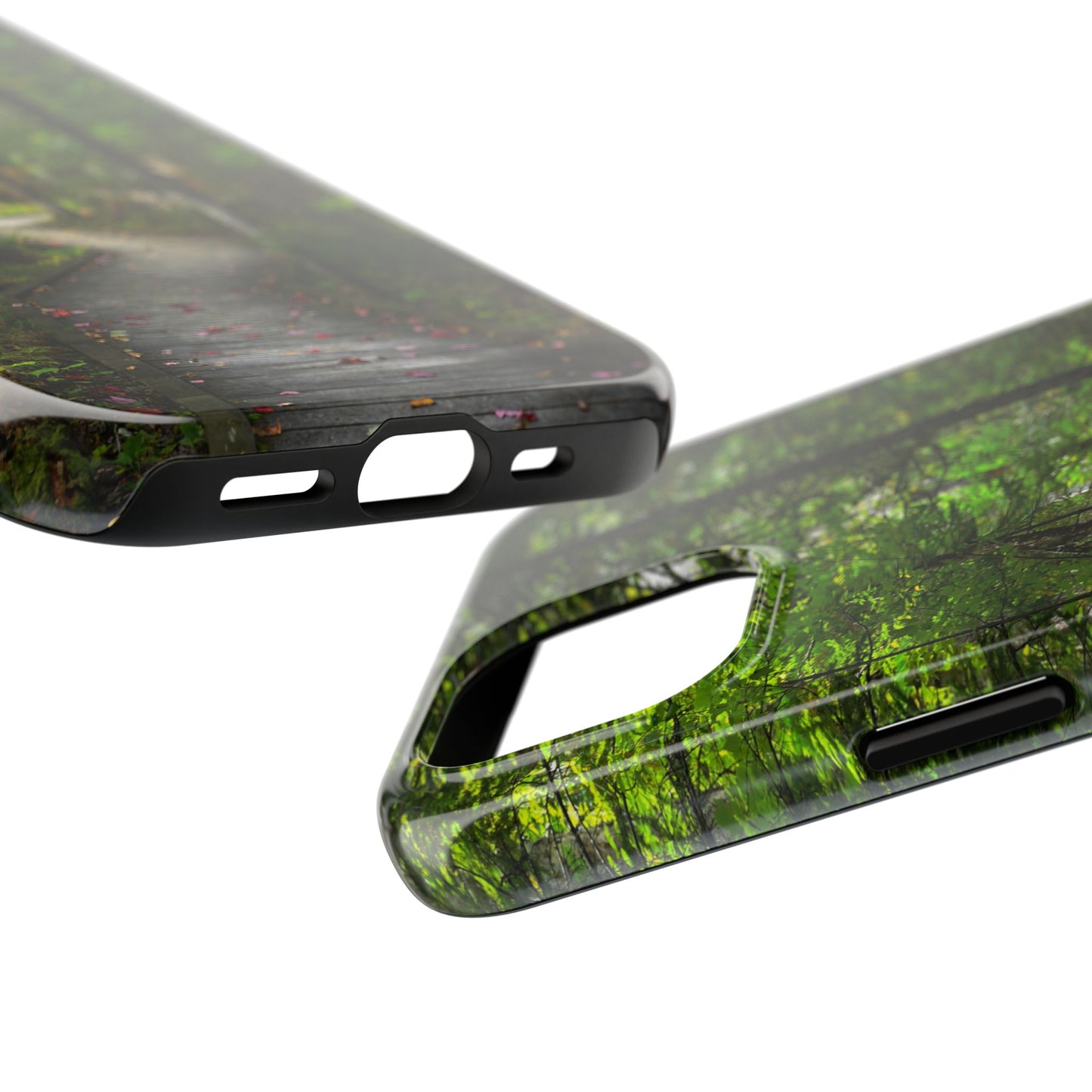 Impact Resistant Phone Case - Woodland Boardwalk