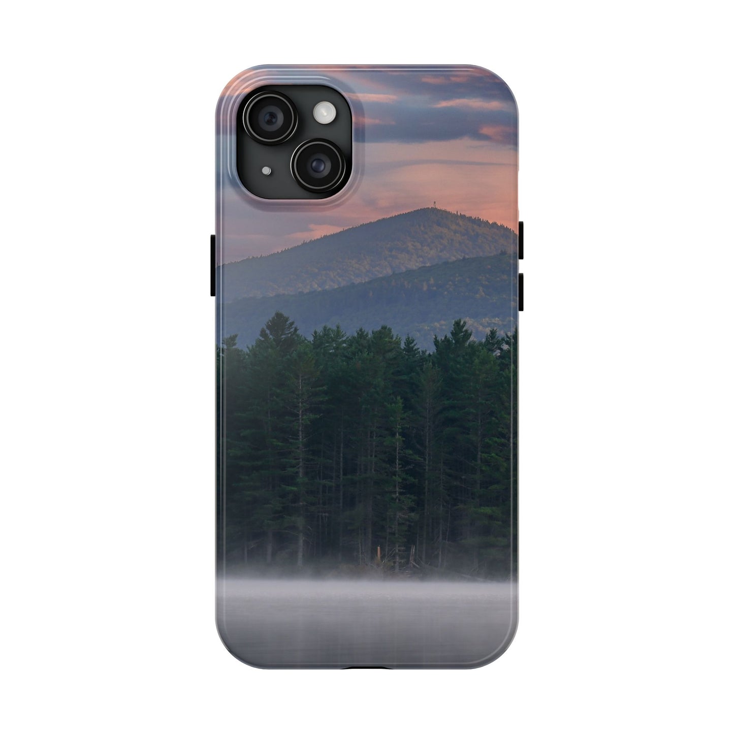 Impact Resistant Phone Case - Loon Lake Mountain