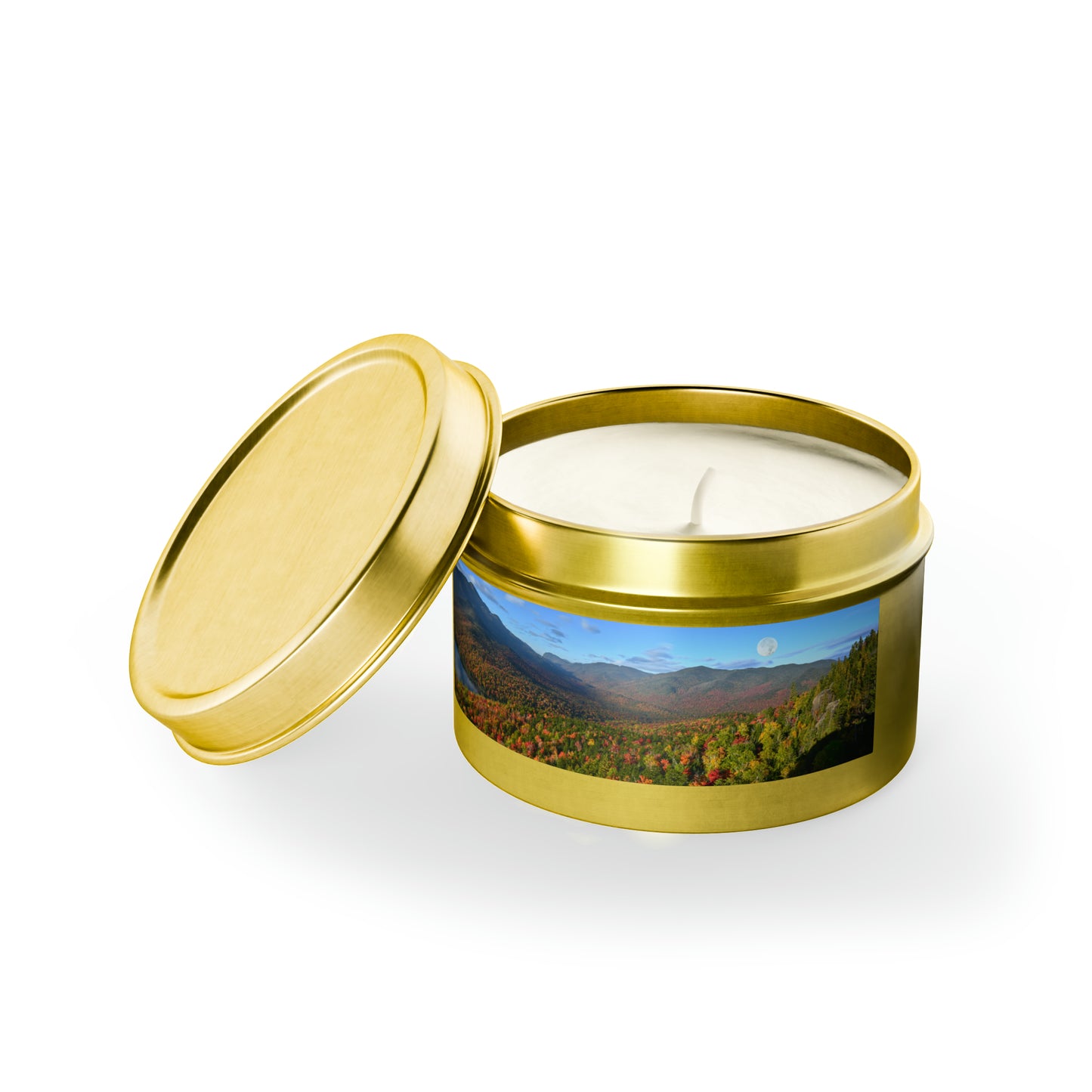 Mt. Jo Harvest Moonset - Tin Candle