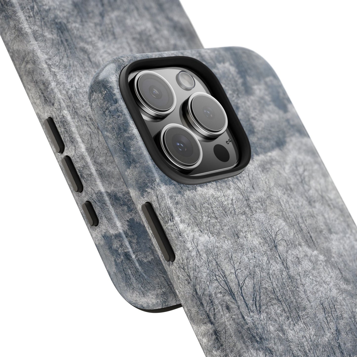 Impact Resistant Phone Case - Frozen trees