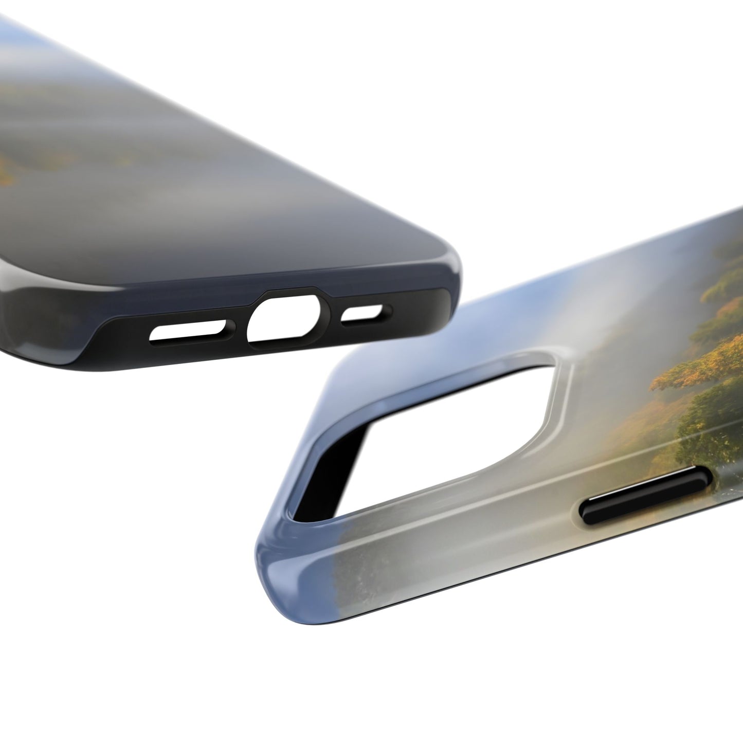 Impact Resistant Phone Case - Ausable River Autumn