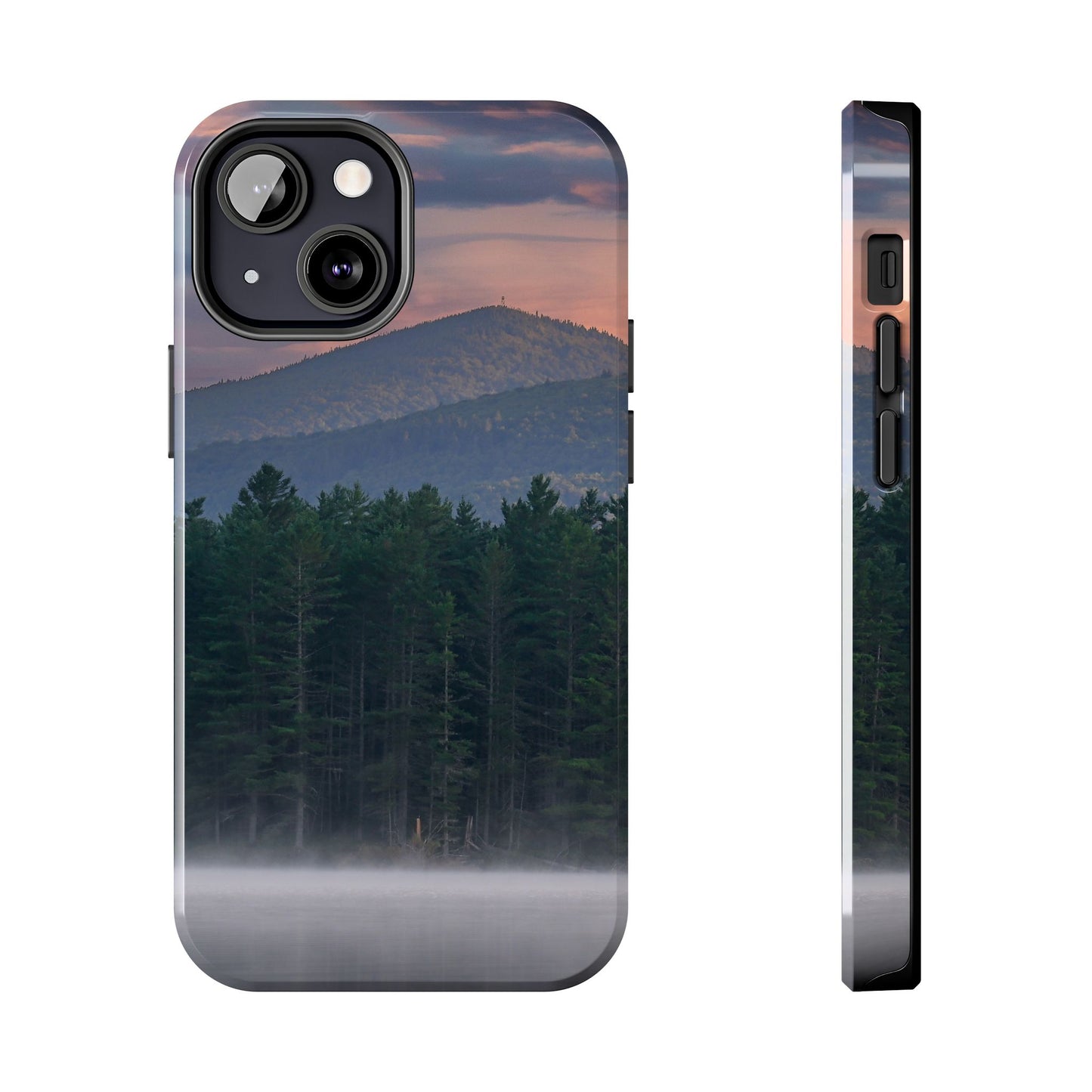 Impact Resistant Phone Case - Loon Lake Mountain
