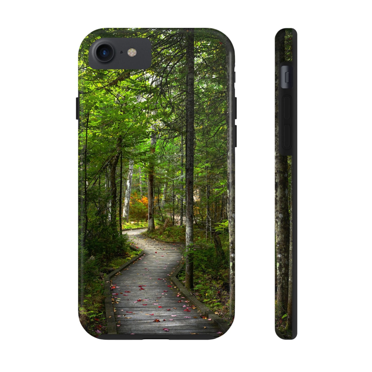 Impact Resistant Phone Case - Woodland Boardwalk