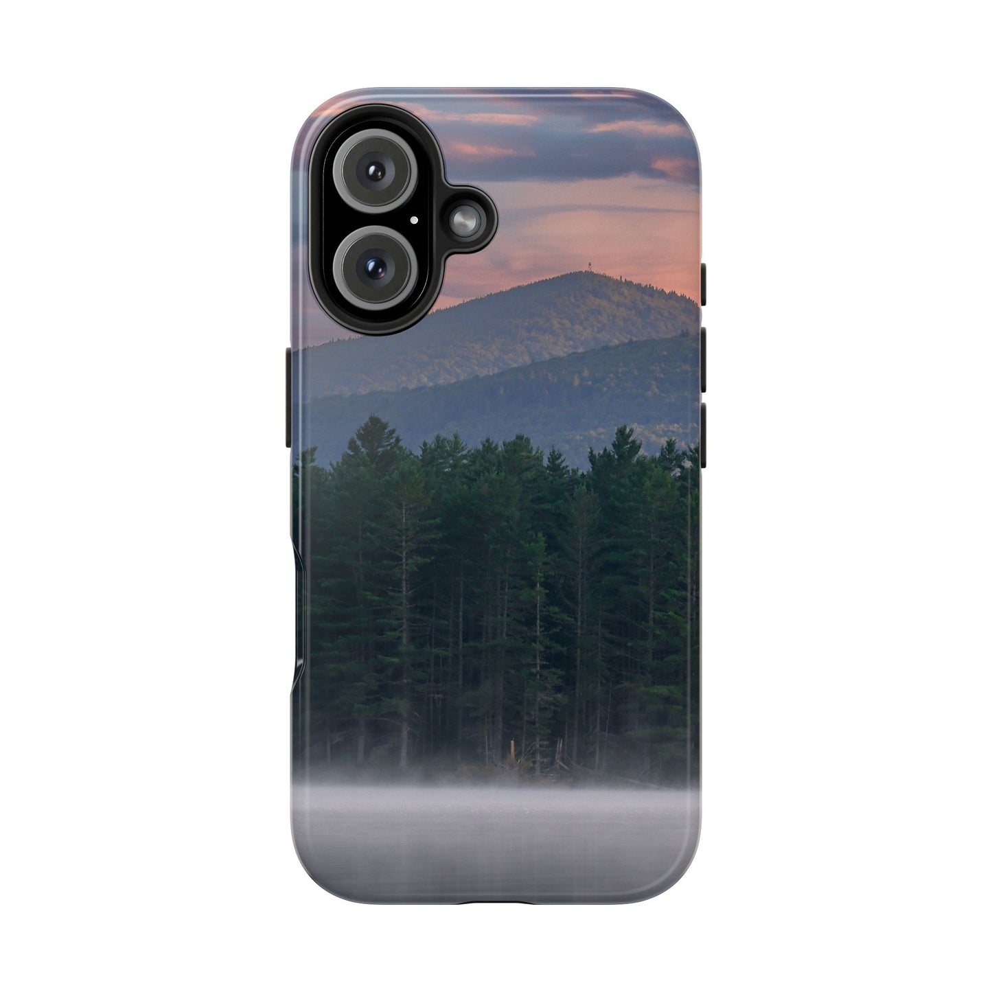 Impact Resistant Phone Case - Loon Lake Mountain