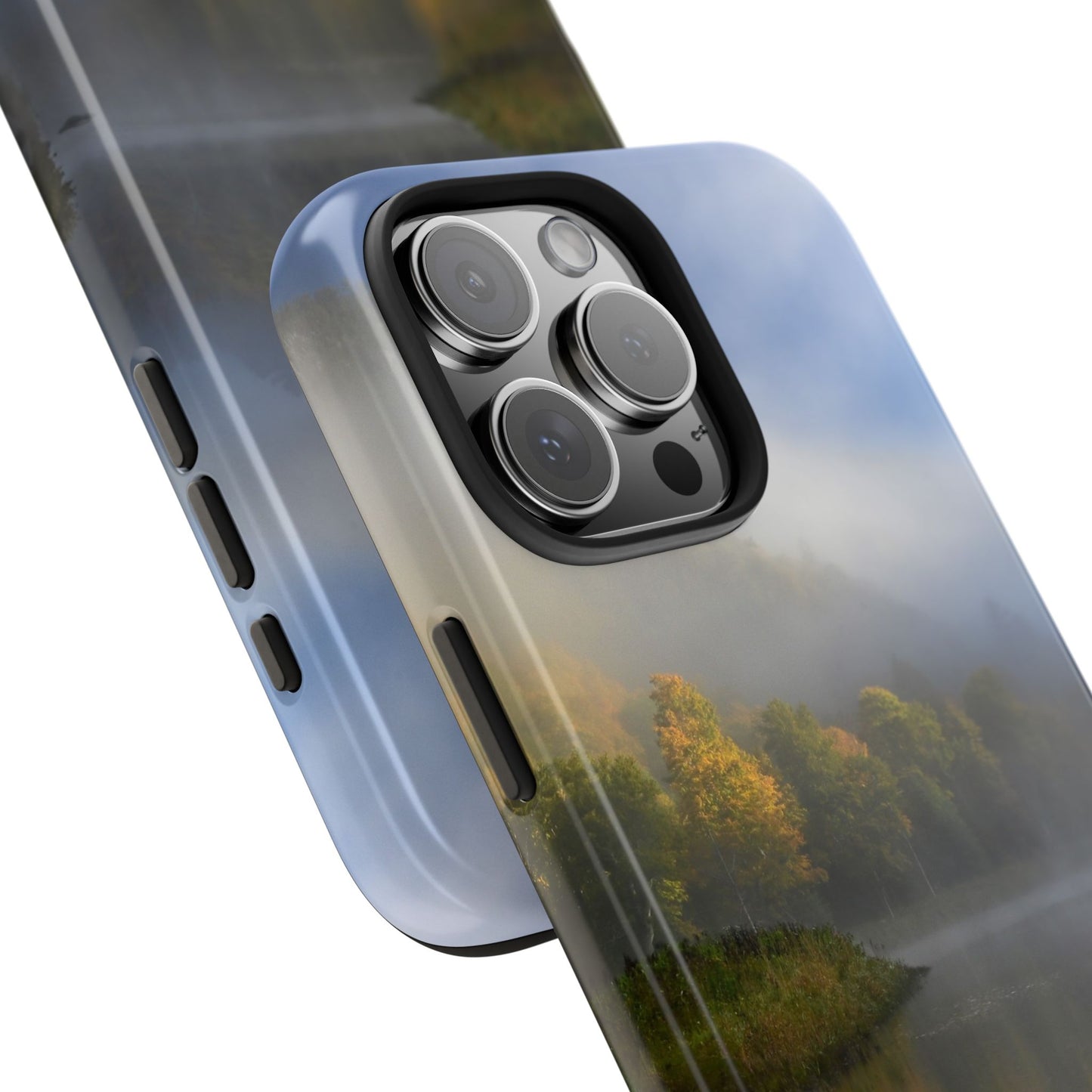 Impact Resistant Phone Case - Ausable River Autumn