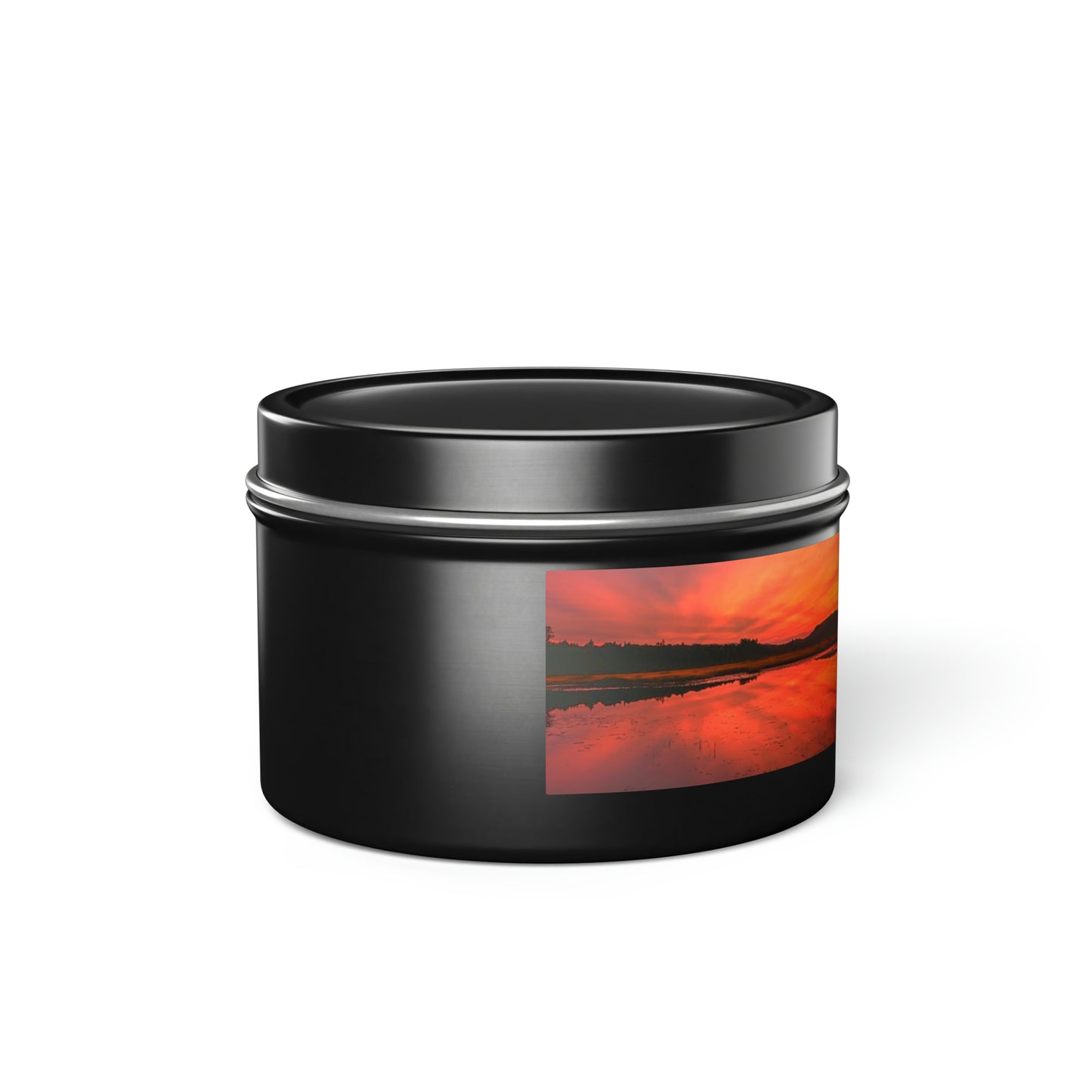 Barnum Pond Sunset Glow - Tin Candle