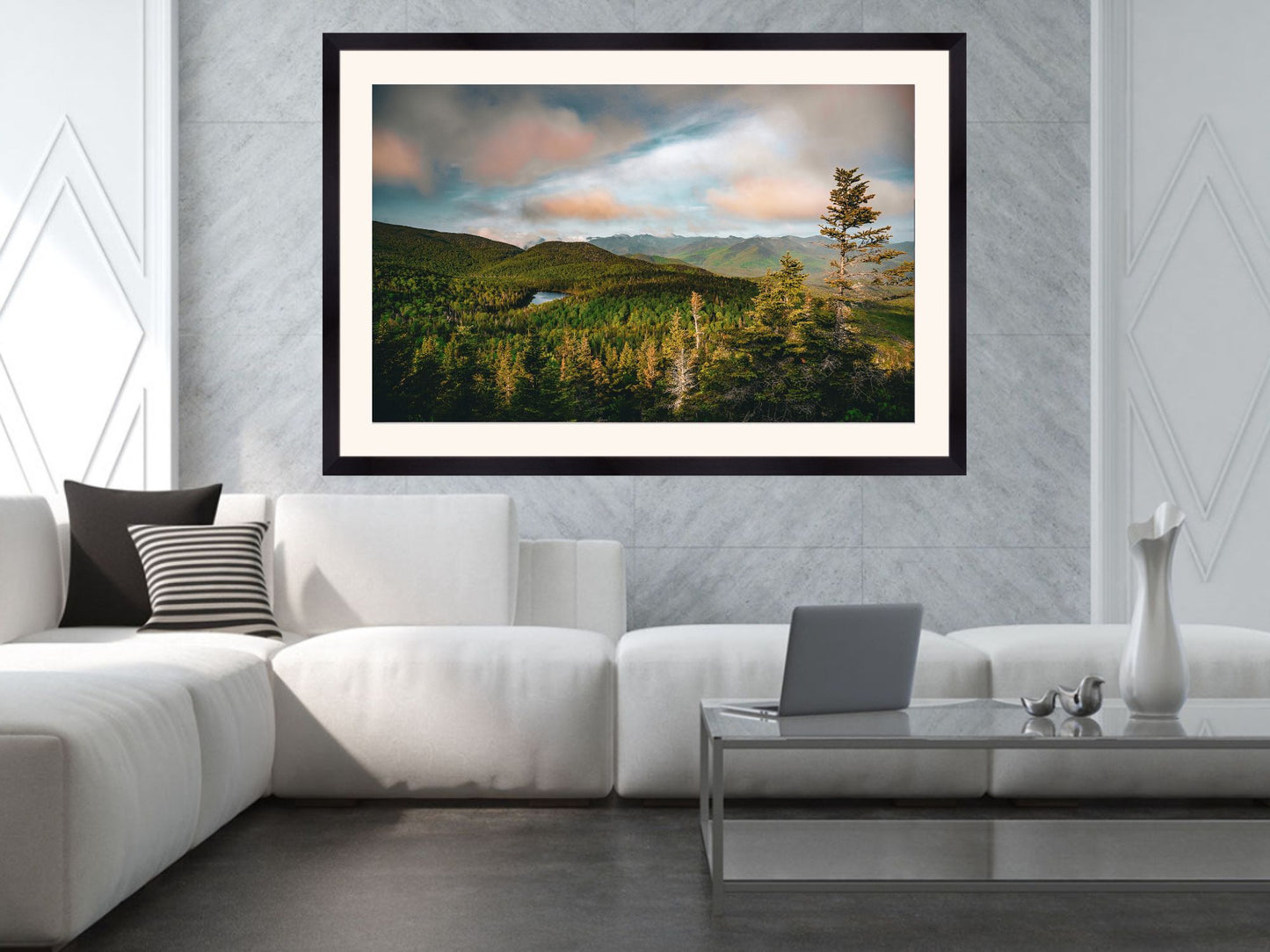 Print of Lost Pond at Sunrise