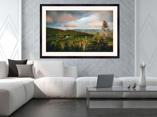 Print of Lost Pond at Sunrise