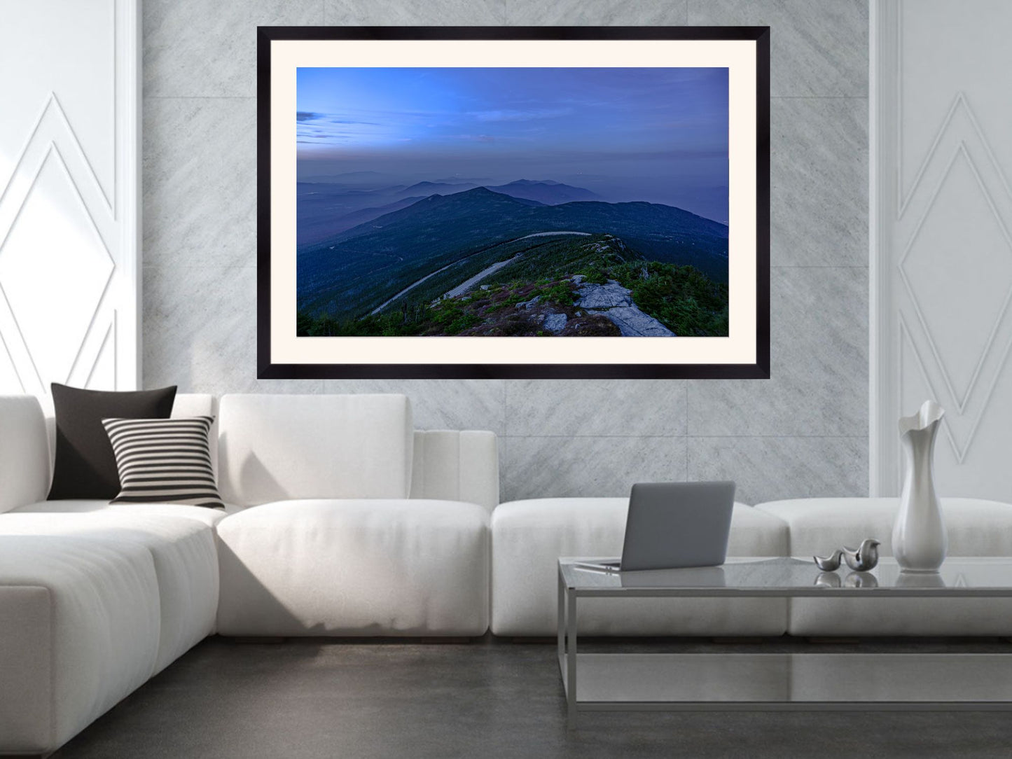 Twilight Over Esther Mountain in the Adirondacks