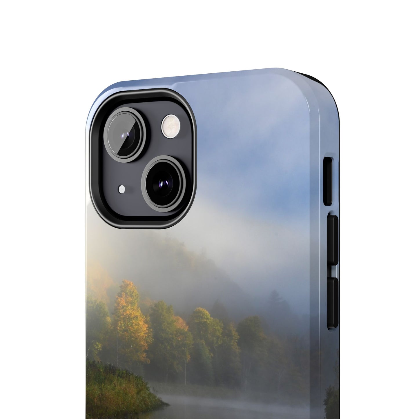 Impact Resistant Phone Case - Ausable River Autumn