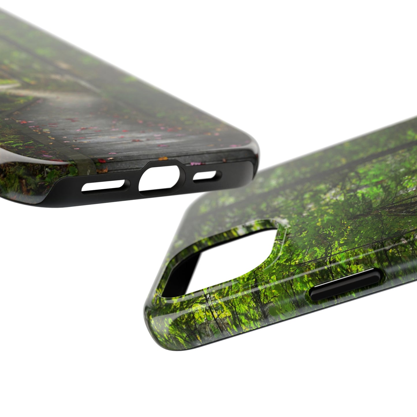 Impact Resistant Phone Case - Woodland Boardwalk