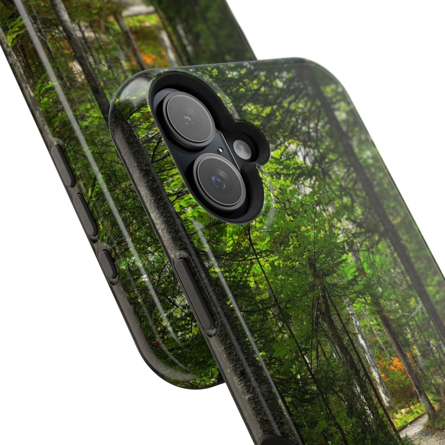MagSafe Impact Resistant Phone Case - Woodland Boardwalk