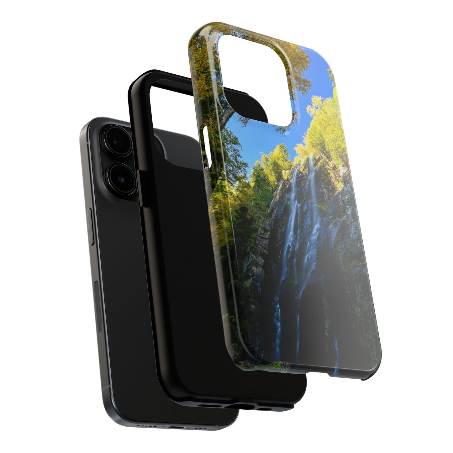 Impact Resistant Phone Case - Rainbow Falls