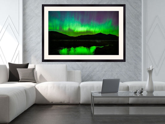 Adirondack Aurora over Whiteface Mountain