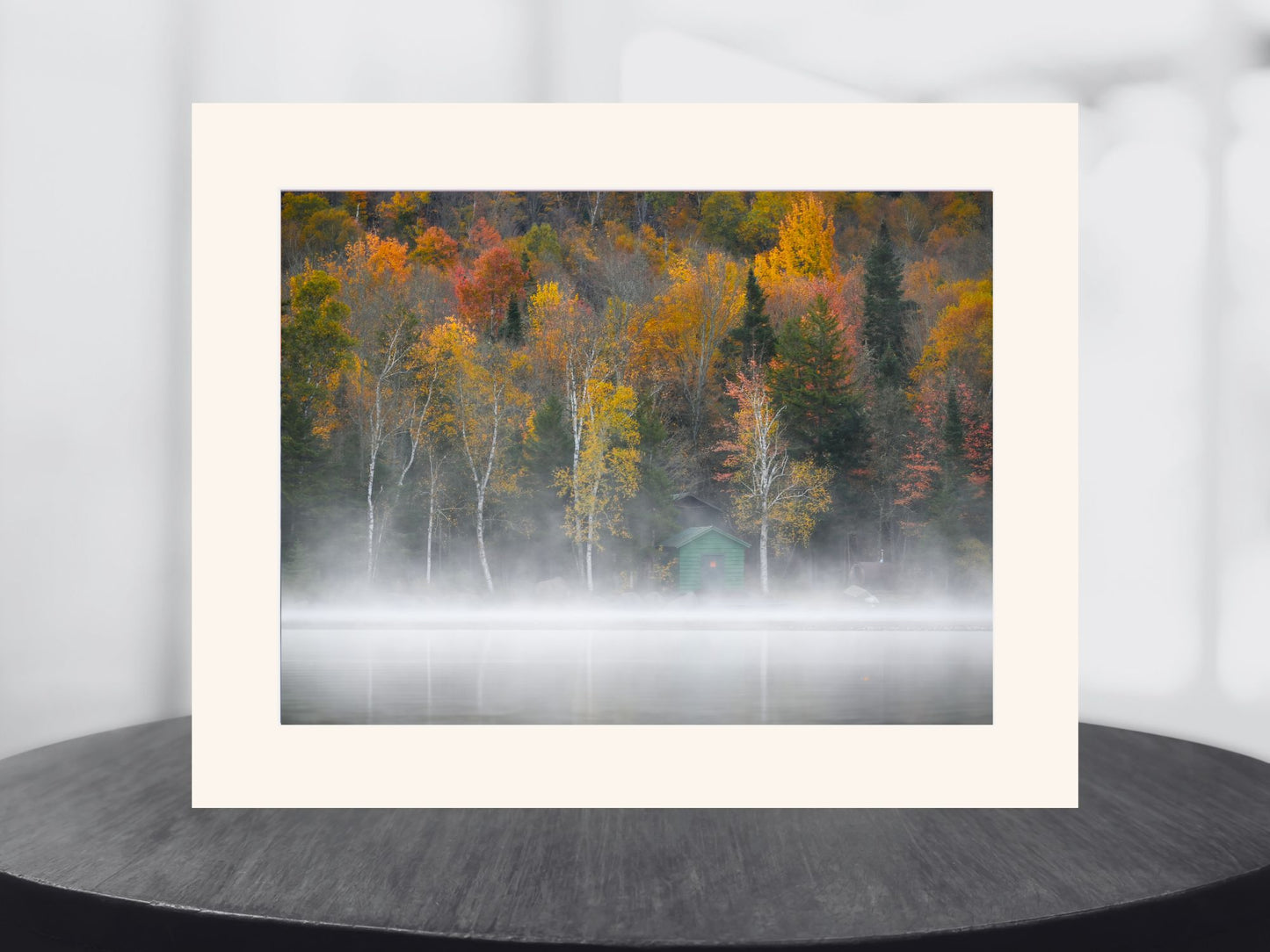 Misty Morning Light Adirondack print