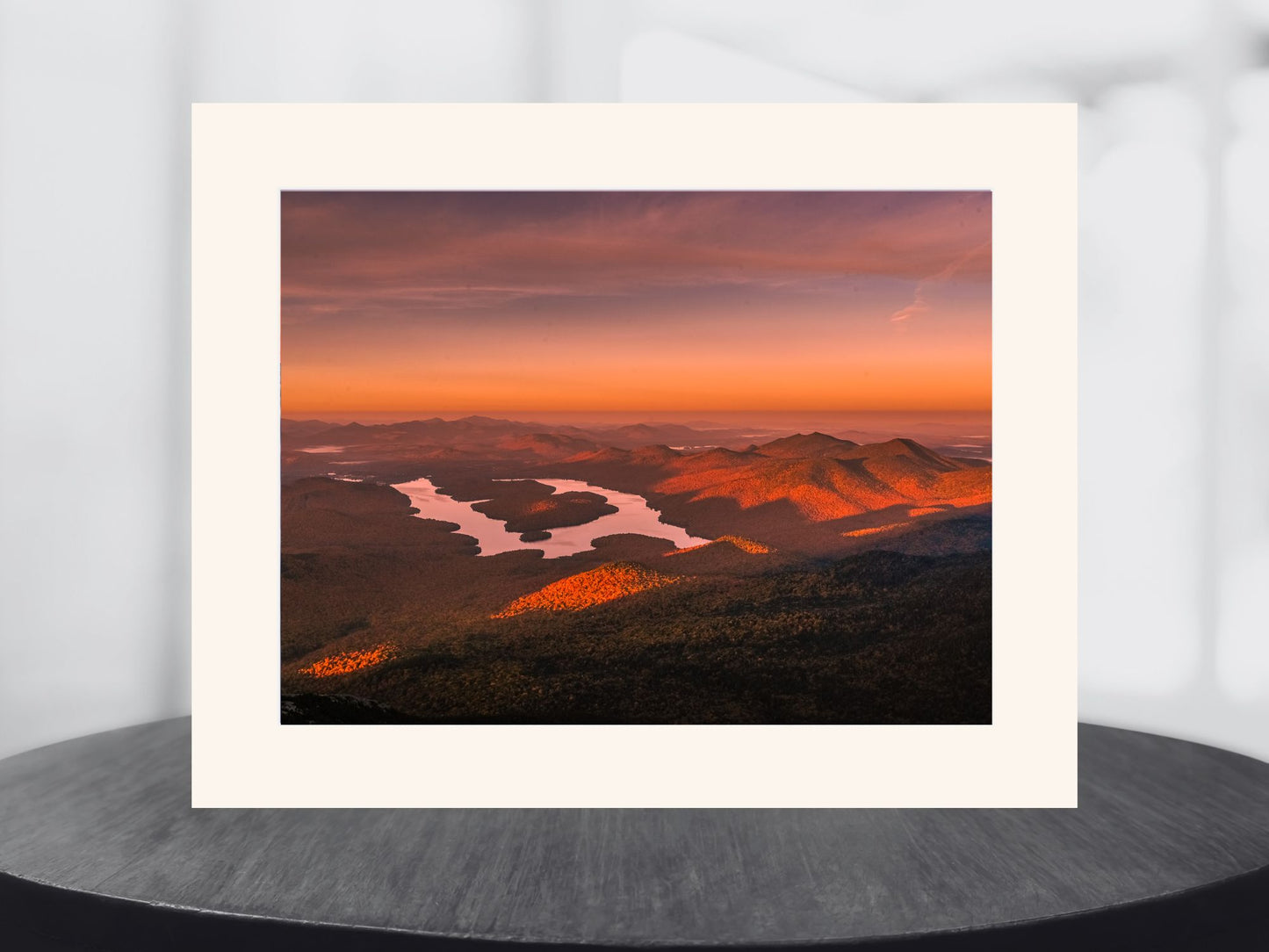 Autumn Sunrise Magic from Whiteface photographic print