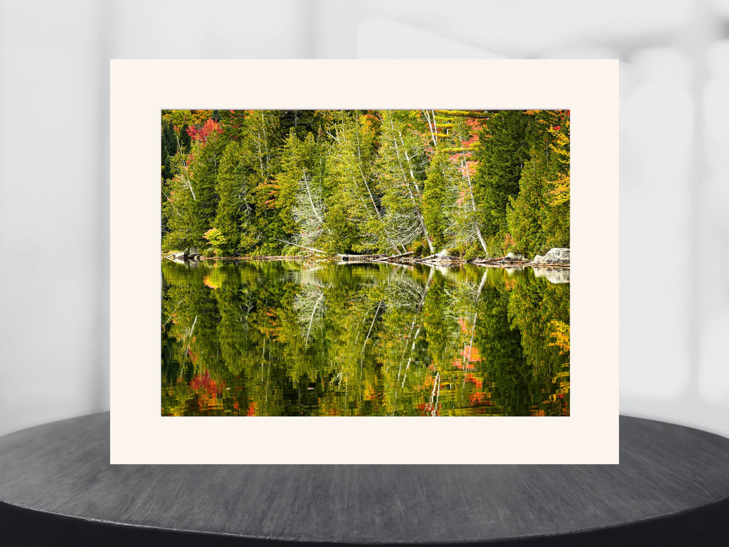 Reflections of September Adirondack print