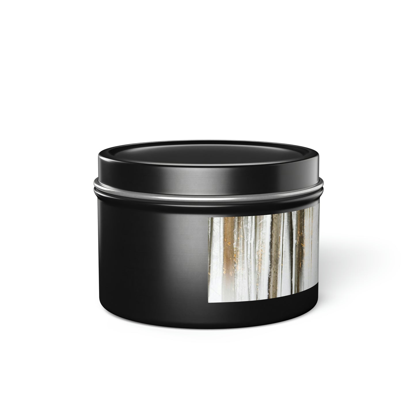 Abstract Winter Woods - Tin Candle
