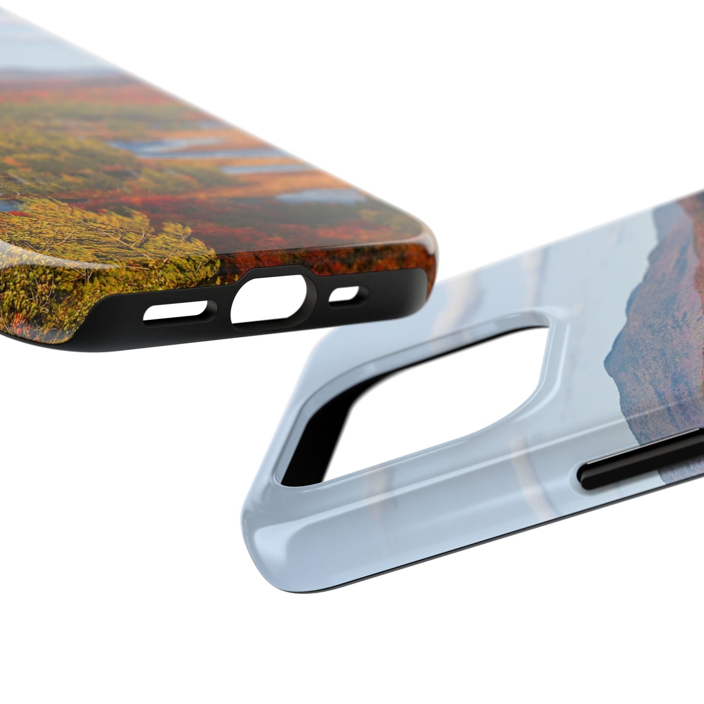 Impact Resistant Phone Case - Autumn Mountains & River