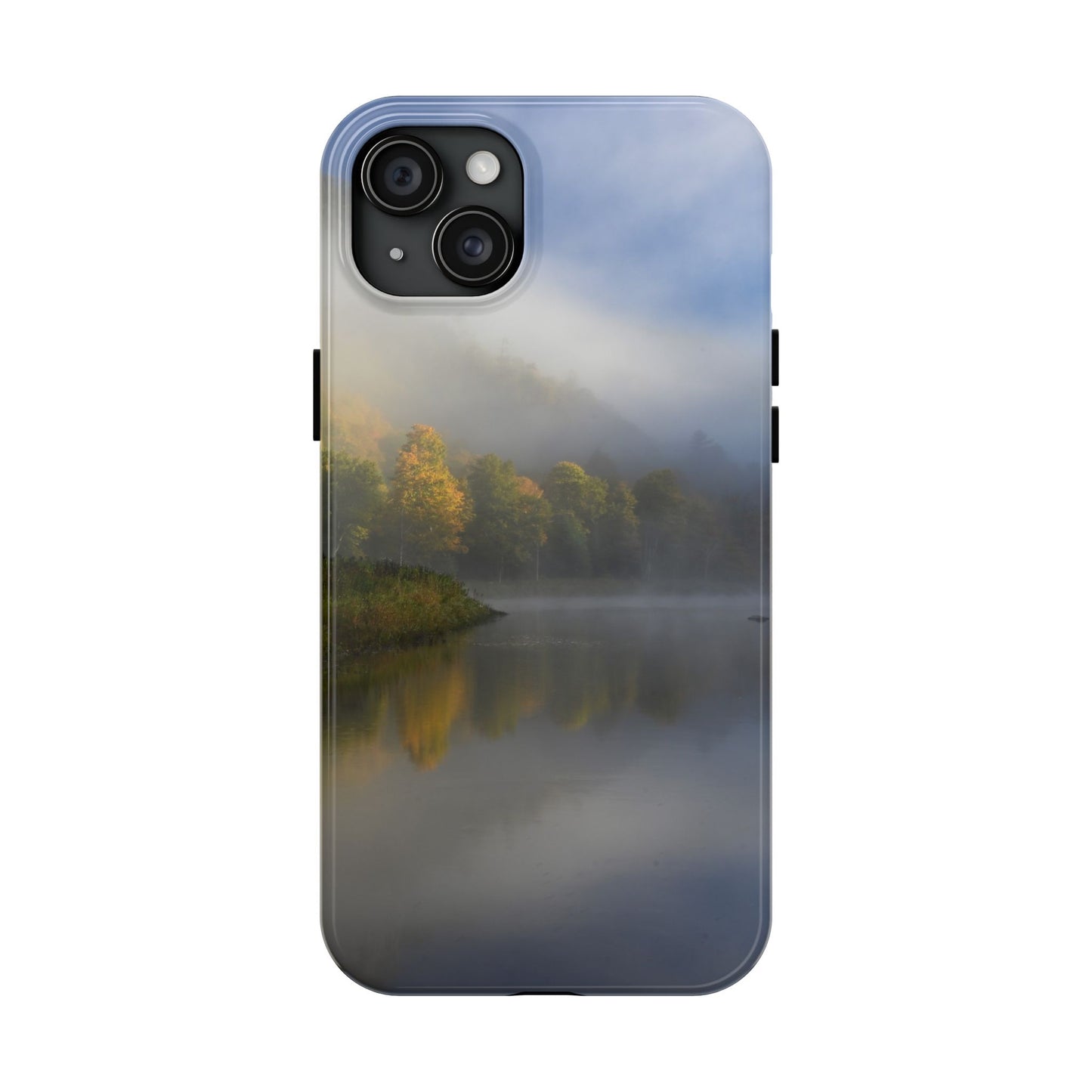Impact Resistant Phone Case - Ausable River Autumn