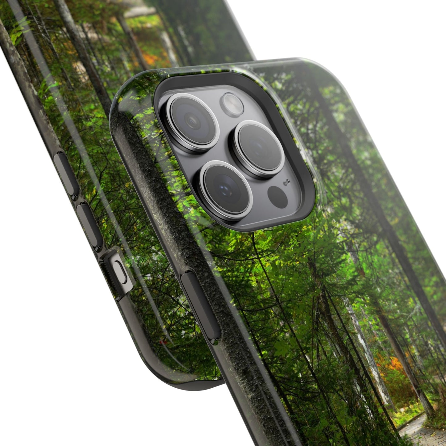 MagSafe Impact Resistant Phone Case - Woodland Boardwalk