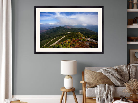 Veterans Memorial Highway photographic print