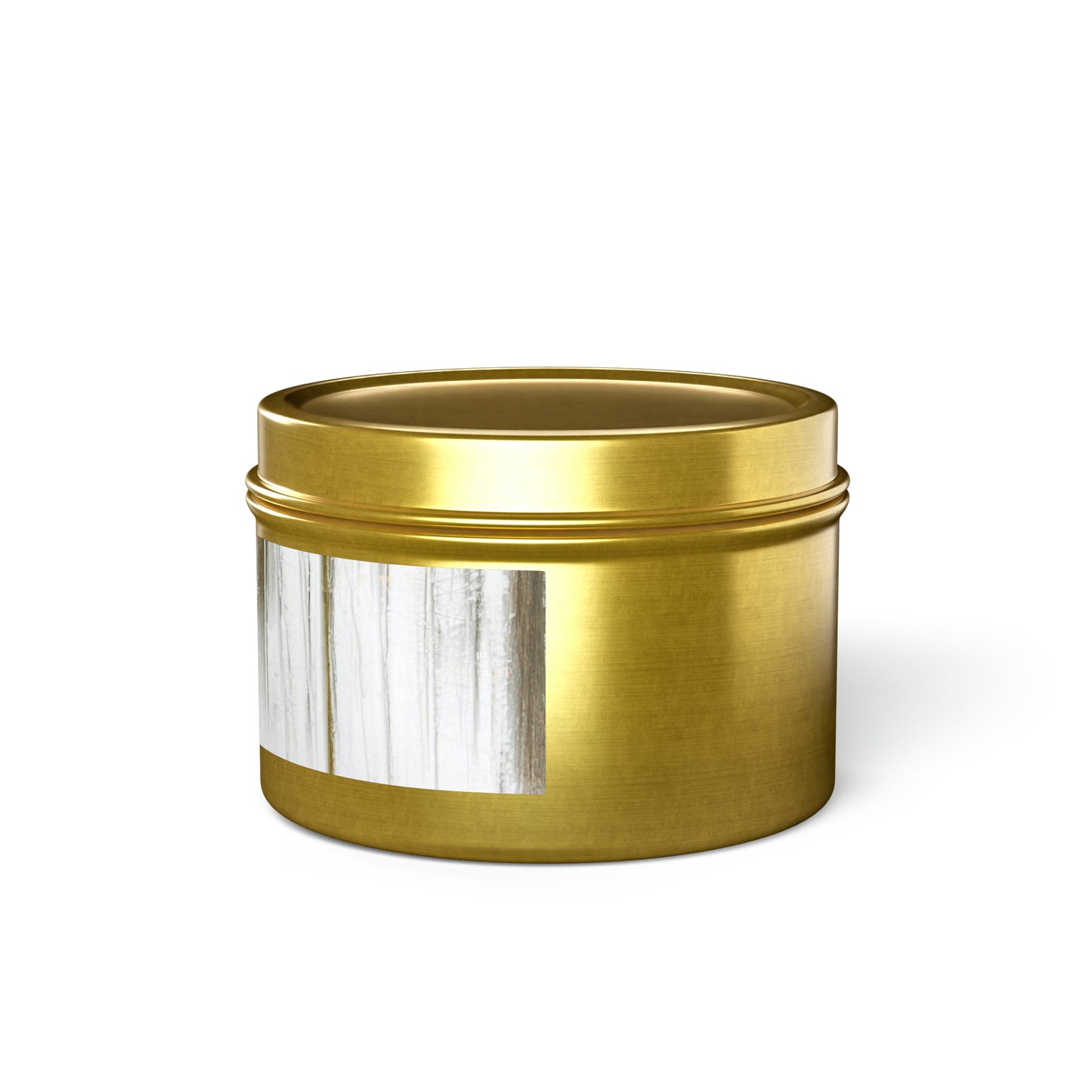 Abstract Winter Woods - Tin Candle