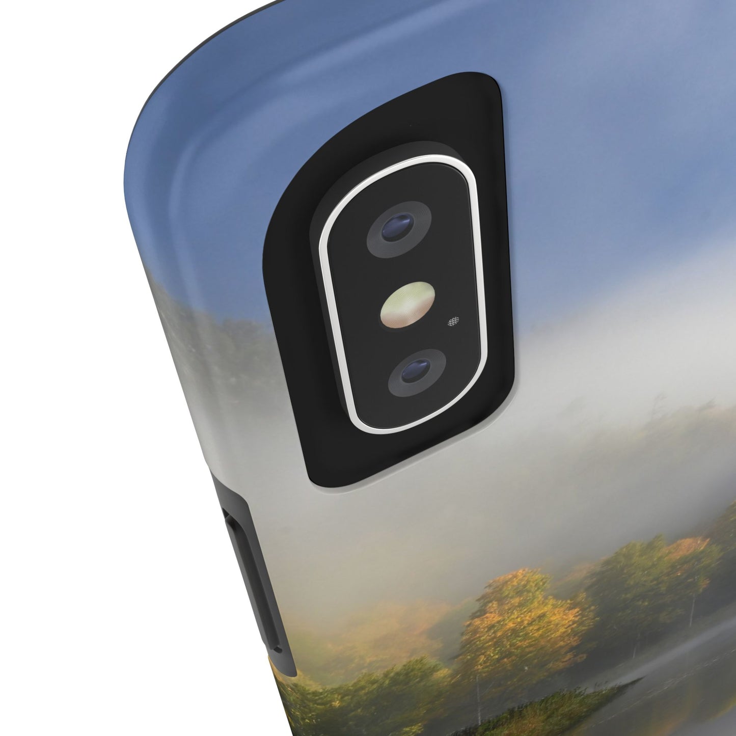Impact Resistant Phone Case - Ausable River Autumn