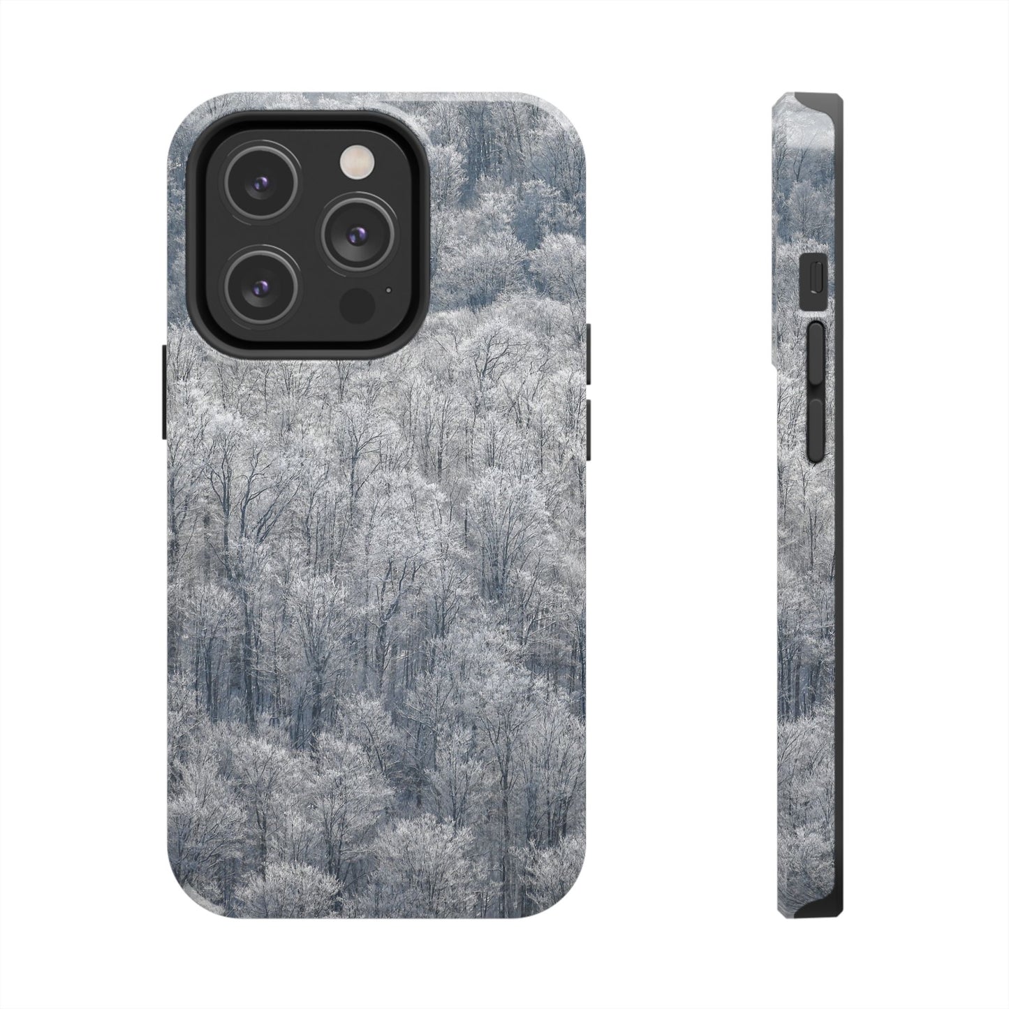 Impact Resistant Phone Case - Frozen trees