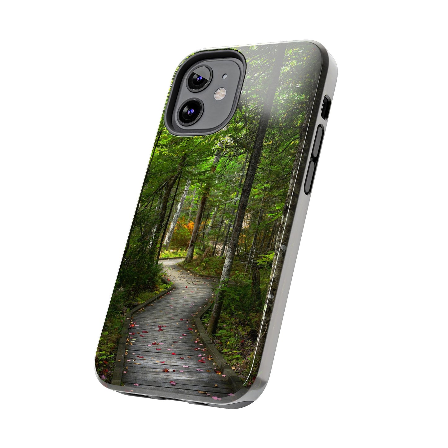 Impact Resistant Phone Case - Woodland Boardwalk