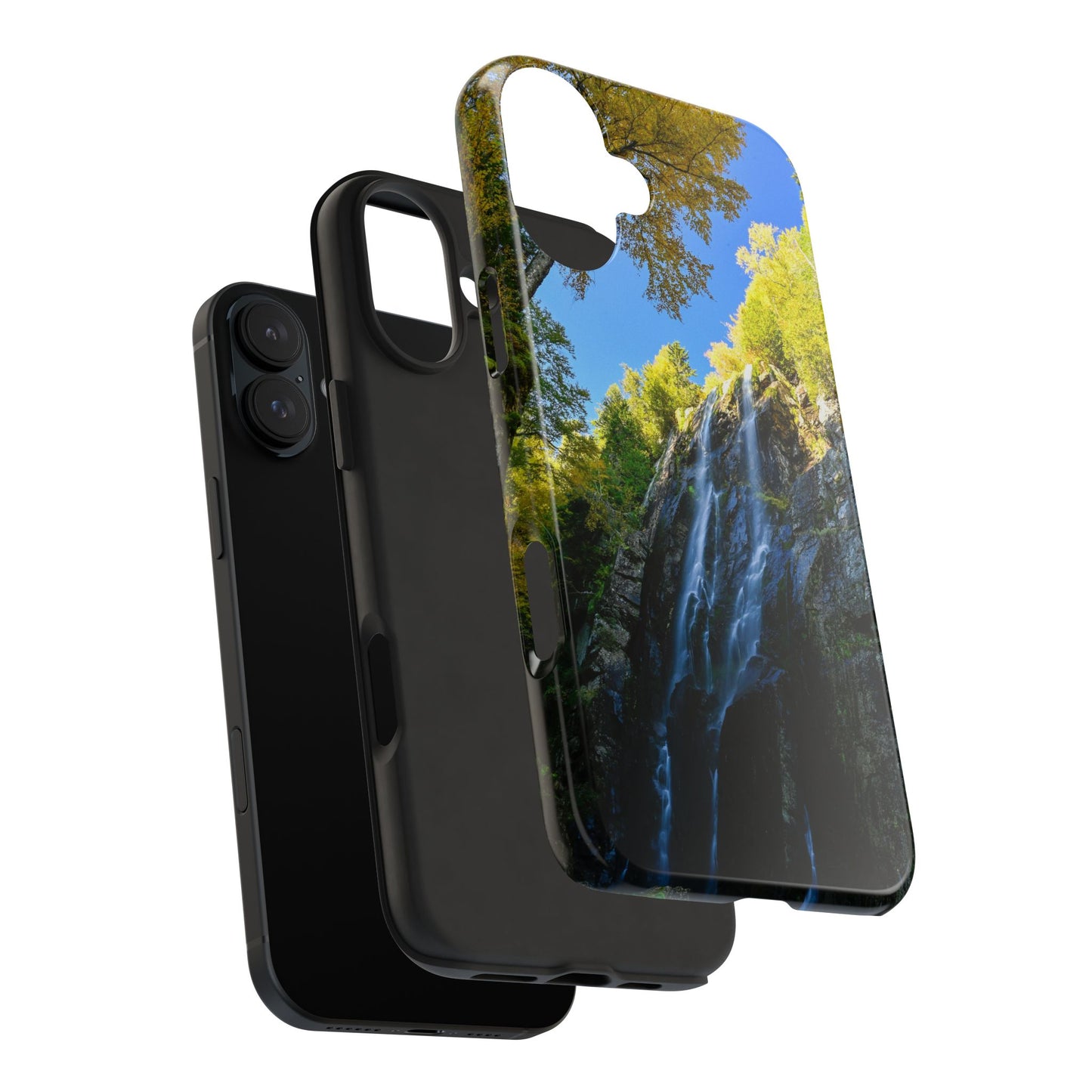 Impact Resistant Phone Case - Rainbow Falls
