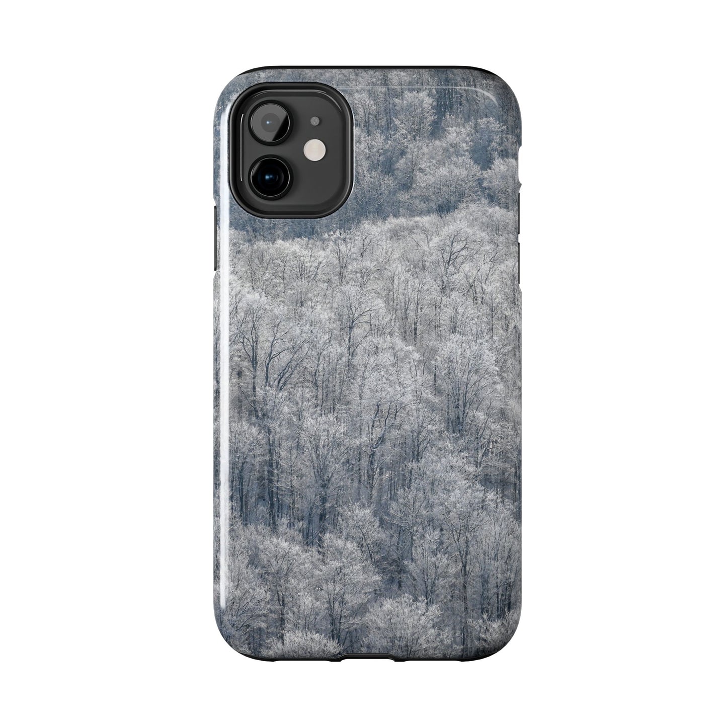 Impact Resistant Phone Case - Frozen trees