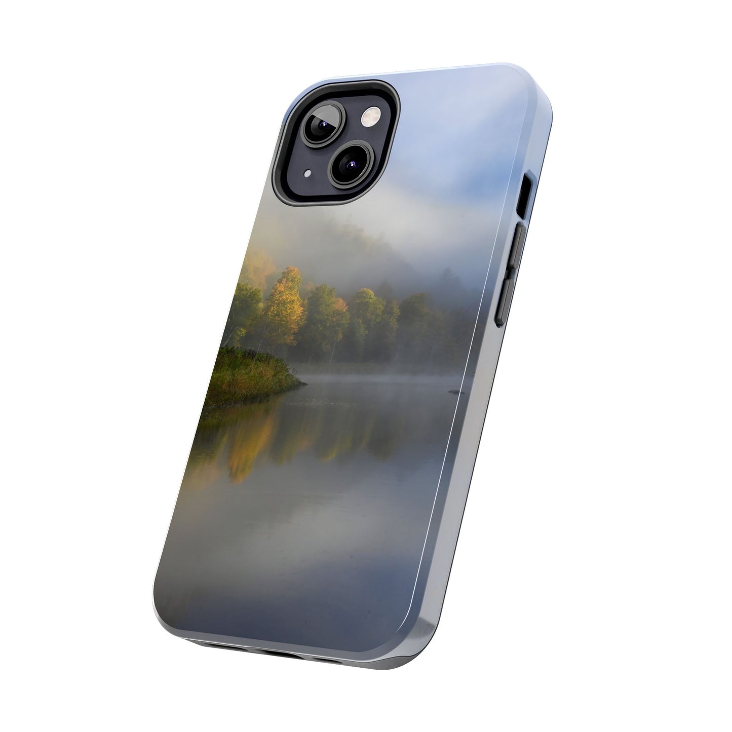 Impact Resistant Phone Case - Ausable River Autumn