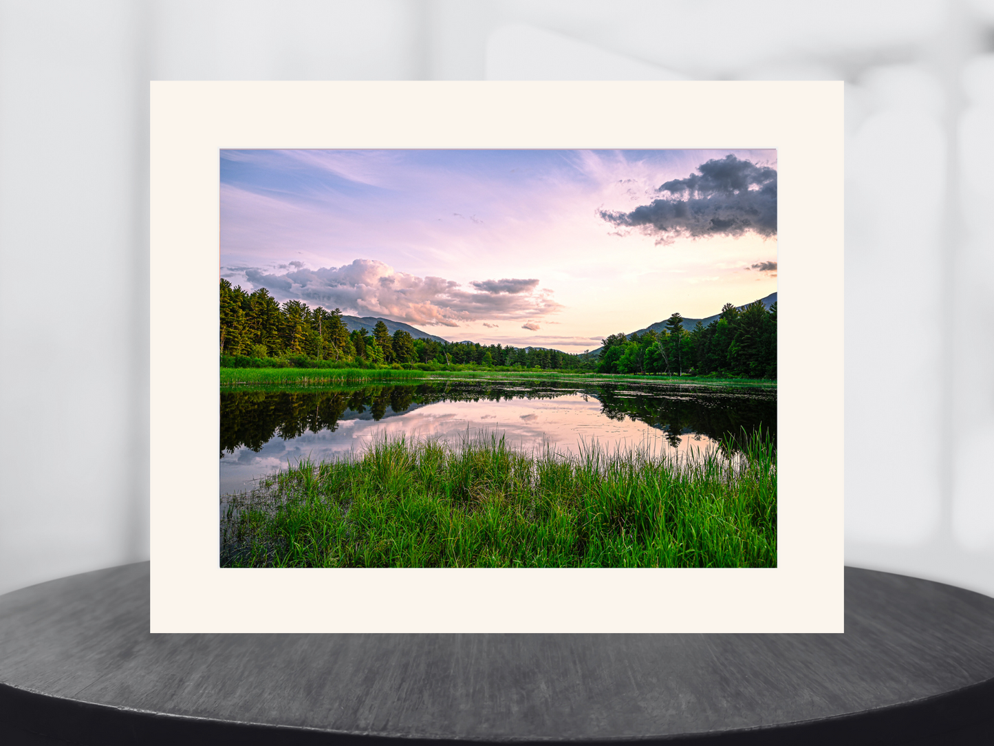 Evening Calm on Lake Everest and the Ausable River in the Adirondack Mountains