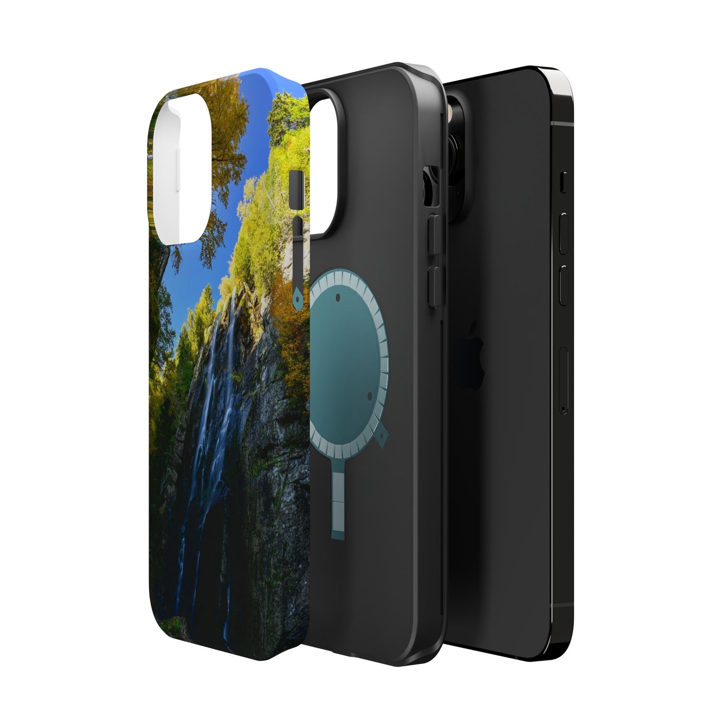 MagSafe Impact Resistant Phone Case - Rainbow Falls