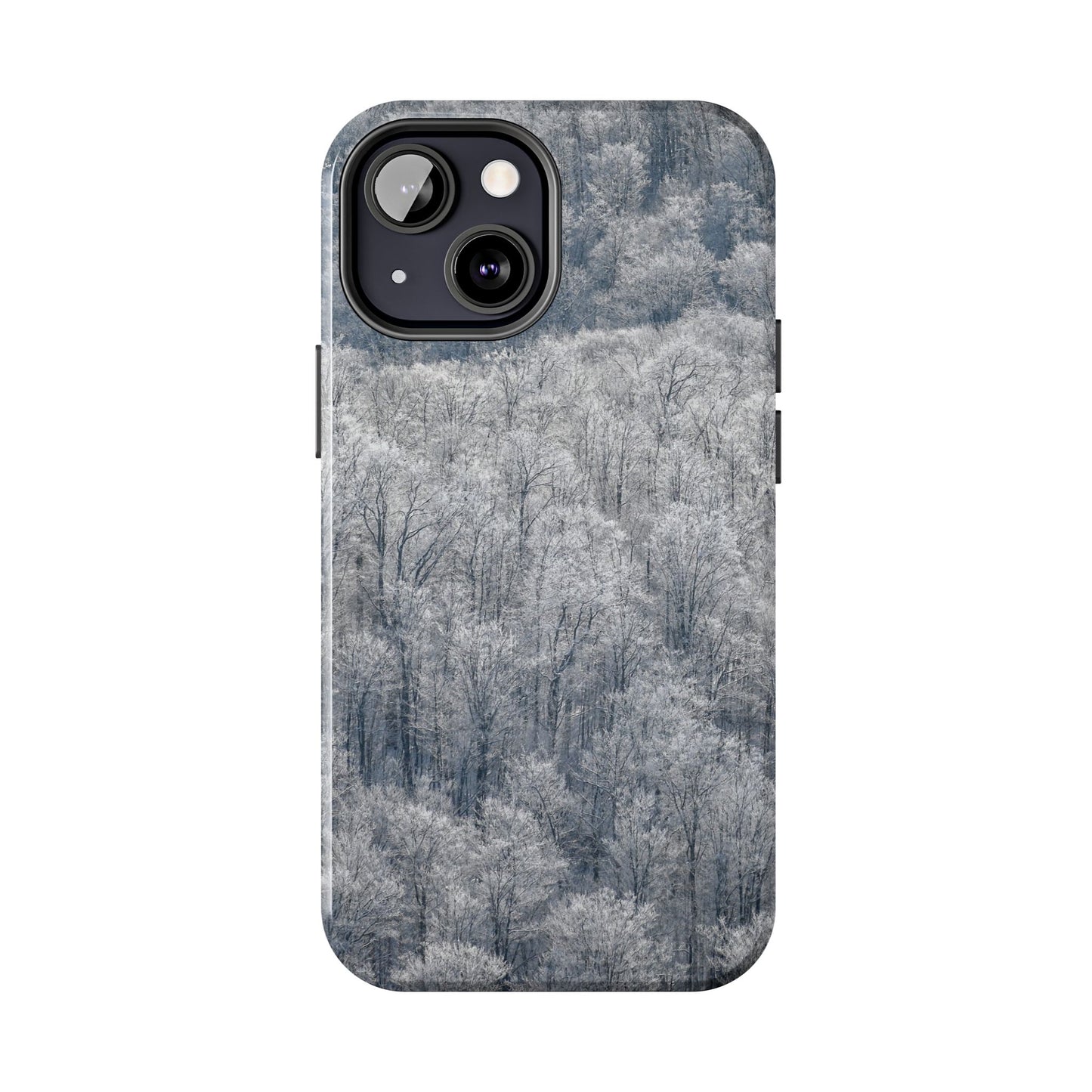Impact Resistant Phone Case - Frozen trees