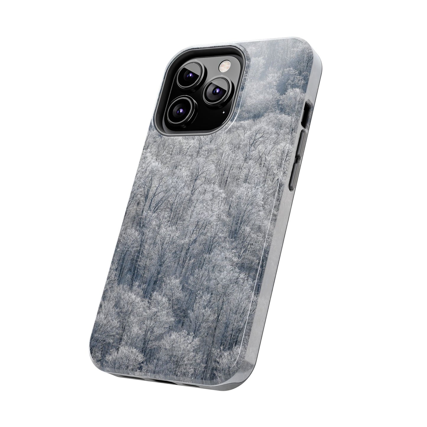 Impact Resistant Phone Case - Frozen trees
