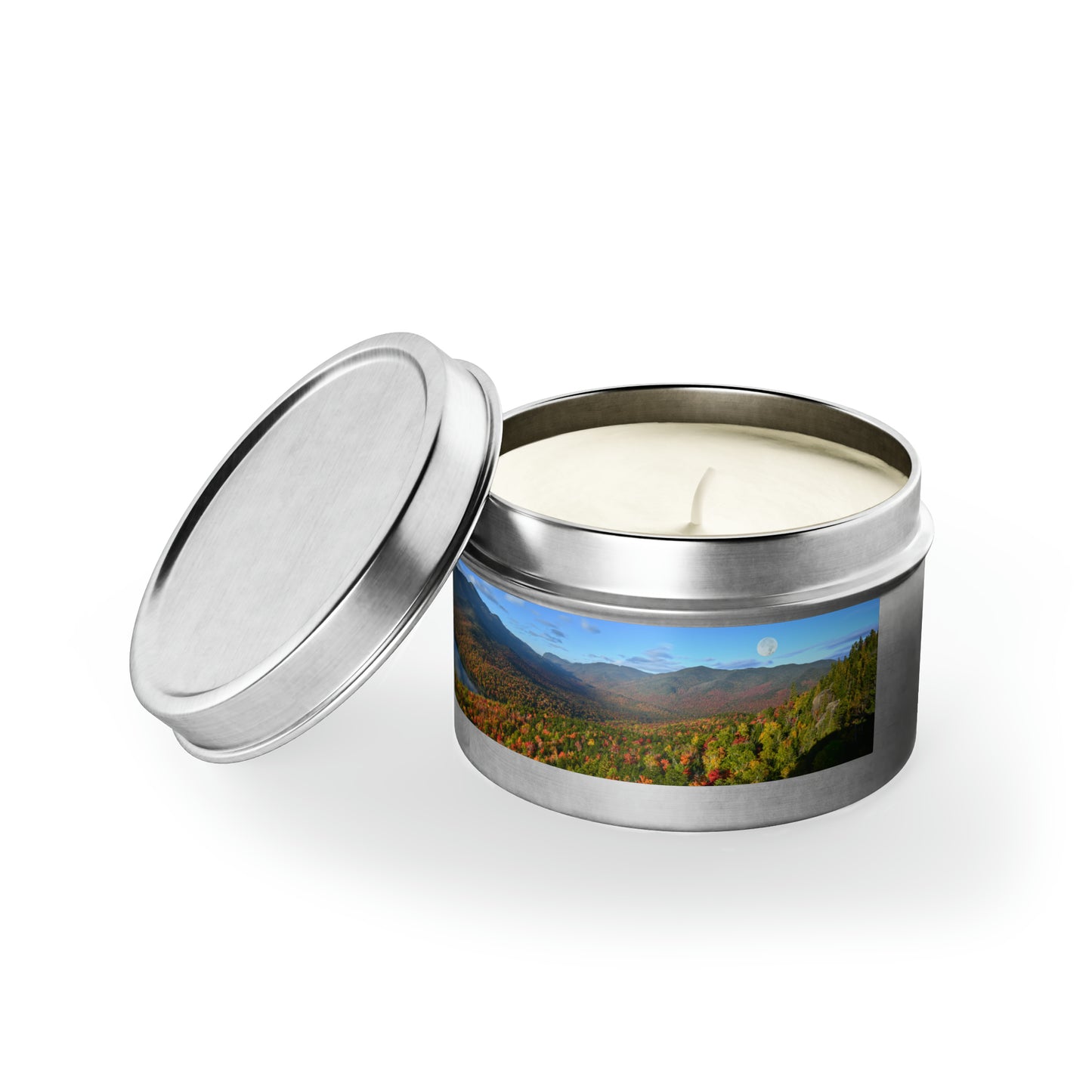 Mt. Jo Harvest Moonset - Tin Candle