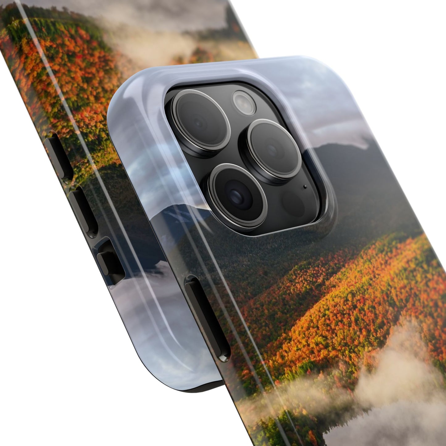 Impact Resistant Phone Case - Heart Lake Autumn