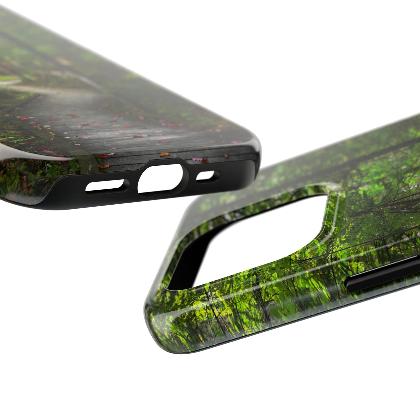 Impact Resistant Phone Case - Woodland Boardwalk