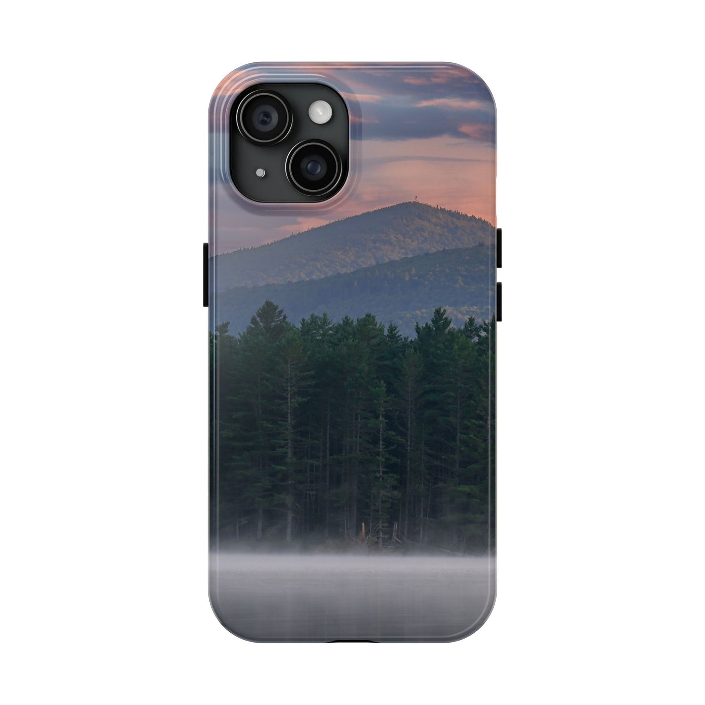 Impact Resistant Phone Case - Loon Lake Mountain