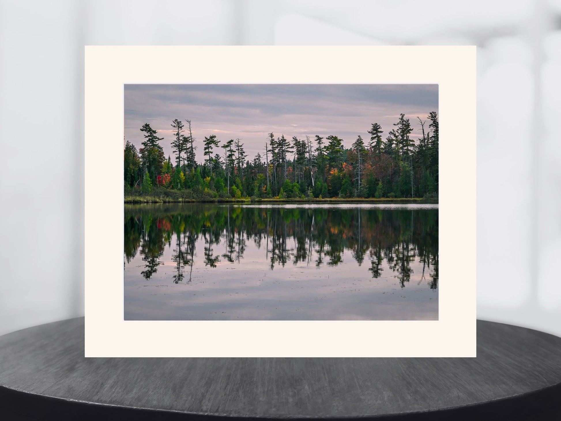 Tamarack Reflections Adirondack mountains