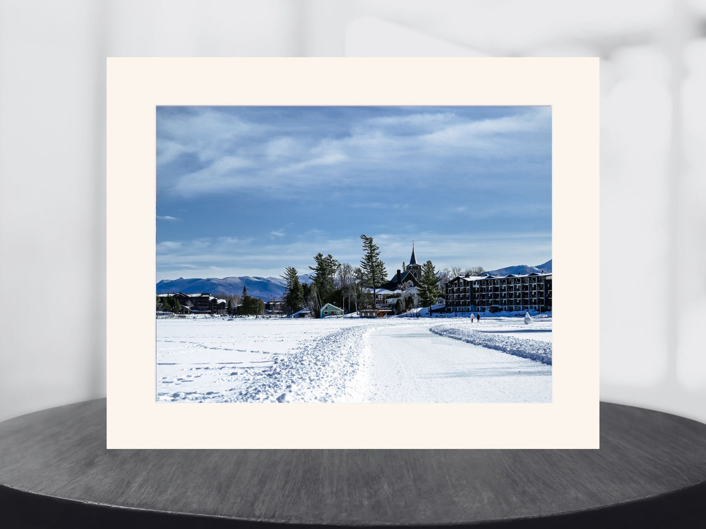 Mirror Lake in Winter's Embrace