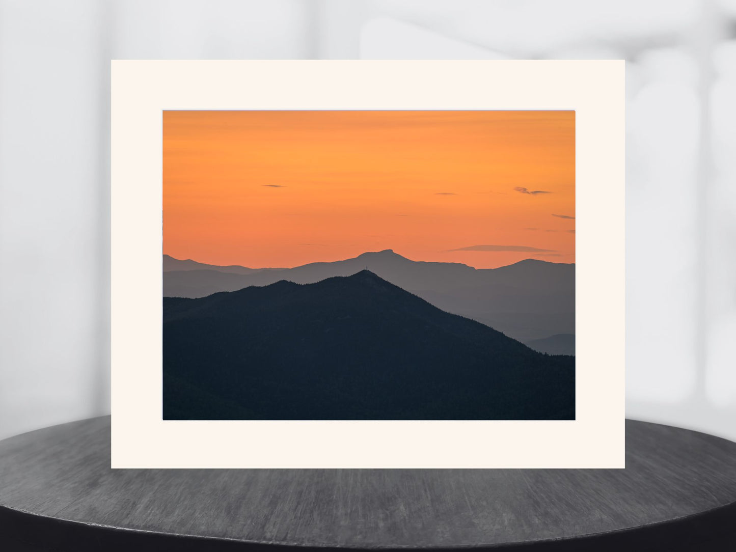 Morning Glow Over Hurricane and Camel's Hump