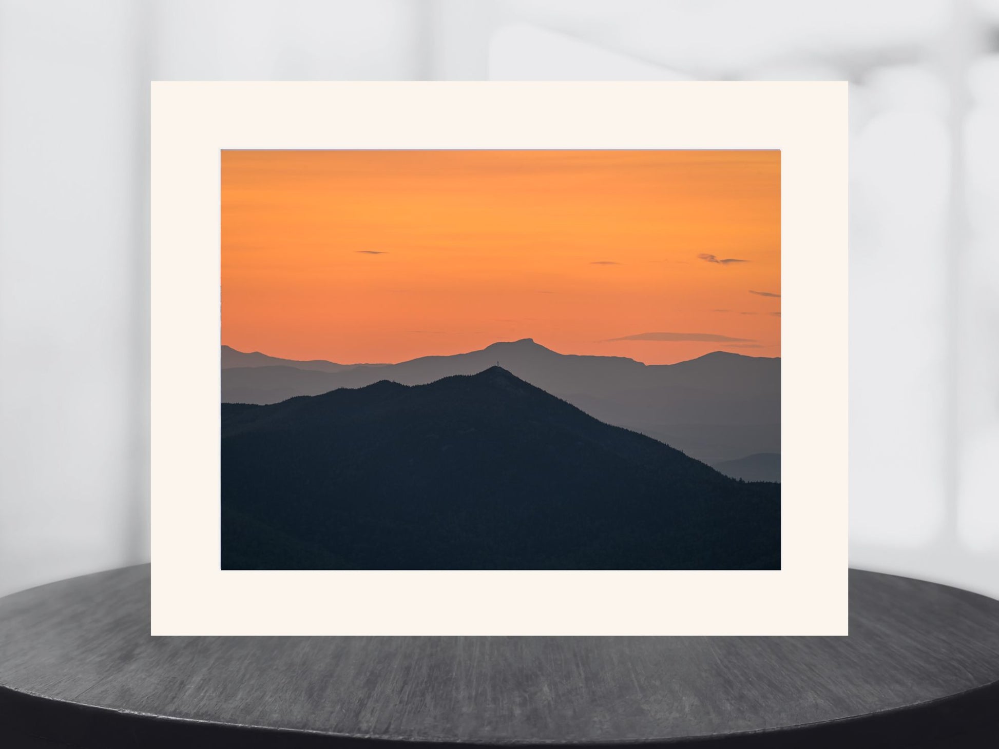 Morning Glow Over Hurricane and Camel's Hump