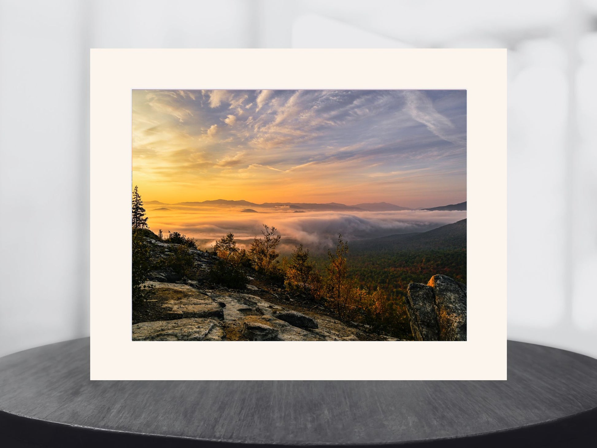 Autumn Sunrise in the Adirondack's